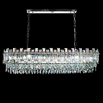 Люстра овальная с хрустальными подвесками Gorgeous Crystal Light варинант исполнения - 5 | Loft Concept в Барнауле