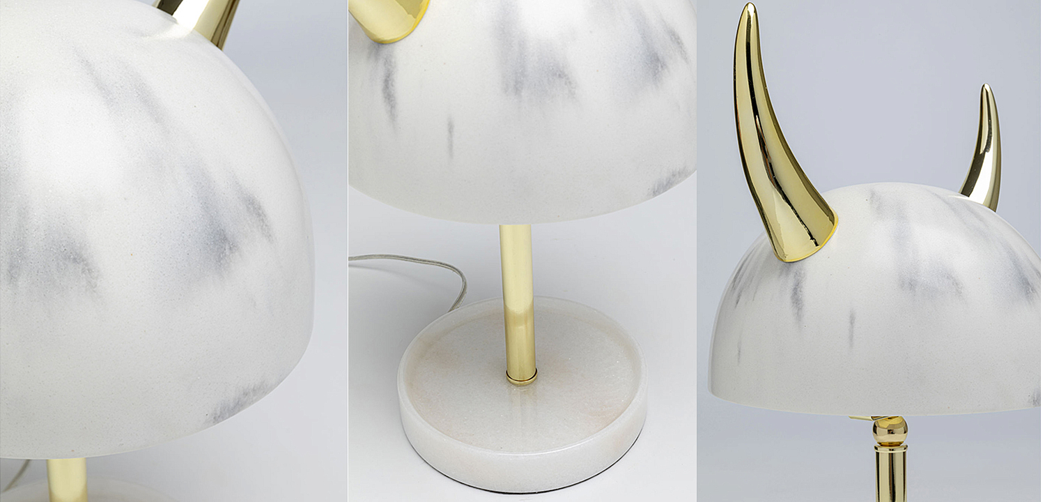 Настольная лампа Marble with Horns - Loft-Concept в Барнауле