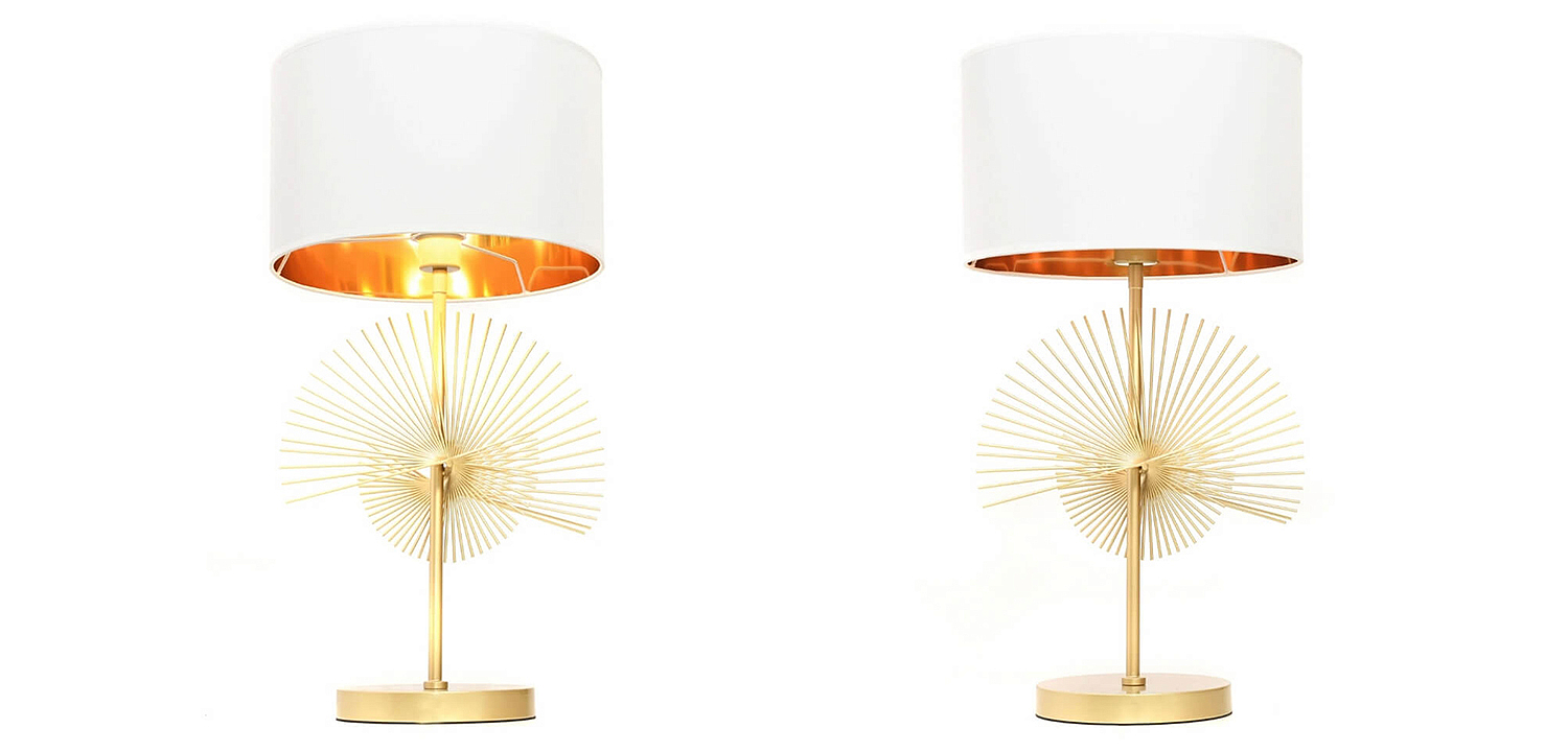 Настольная лампа Genoveva Table lamp white Настольная лампа Genoveva Table lamp white - Loft-Concept в Барнауле