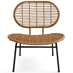 Садовое кресло из искусственного ротанга Mills Rattan Wicker Chair варинант исполнения - 2 | Loft Concept в Барнауле