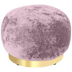 Круглый мягкий пуф Ambrose Soft Velour Pouf варинант исполнения - 1 | Loft Concept в Барнауле