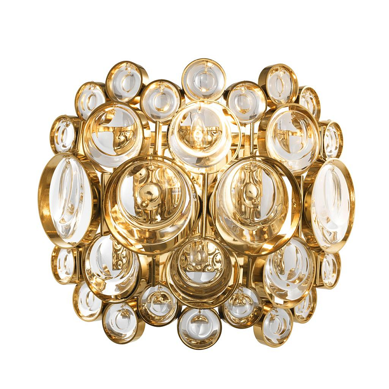 Бра Wall Lamp Avant Глянцевое золото Прозрачный (Transparent) Бра Wall Lamp Avant Глянцевое золото Прозрачный (Transparent) в Барнауле | Loft Concept