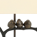 Настольная лампа Птицы на изогнутой ветке Lamp Tit варинант исполнения - 1 | Loft Concept в Барнауле