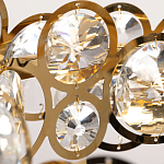 Люстра подвесная из золотых колец 57 см Golden Circles варинант исполнения - 10 | Loft Concept в Барнауле