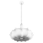 Подвесной светильник с белым фигурным абажуром и мягкими волнистыми краями Cloud Motion  варинант исполнения - 8 | Loft Concept в Барнауле