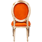 Стул из натурального бука оранжевое с цветным принтом Impressionism in Color варинант исполнения - 2 | Loft Concept в Барнауле