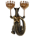 Подсвечник в виде дракона Dragon with Two Candlesticks варинант исполнения - 12 | Loft Concept в Барнауле