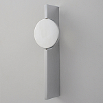 Бра с круглым зеркальным диском на прямоугольном соновании Reflection Circle Glow варинант исполнения - 1 | Loft Concept в Барнауле