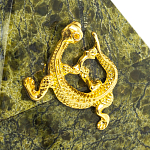 Шкатулка пирамида из натурального камня змеевик Stone Casket варинант исполнения - 3 | Loft Concept в Барнауле