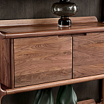 Стеллаж в гостиную для книг Moon Walnut Furniture варинант исполнения - 7 | Loft Concept в Барнауле