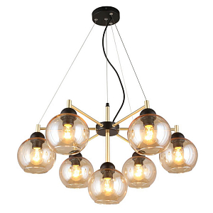 Люстра Smoky Sphere с Дымчатым стеклом