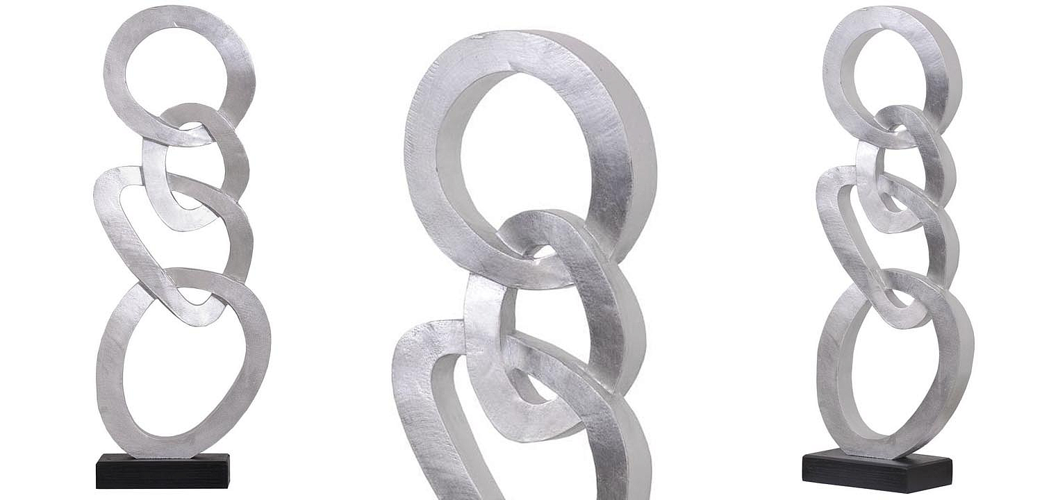 Статуэтка Anillos Statuette silver II Статуэтка Anillos Statuette silver II - Loft-Concept в Барнауле