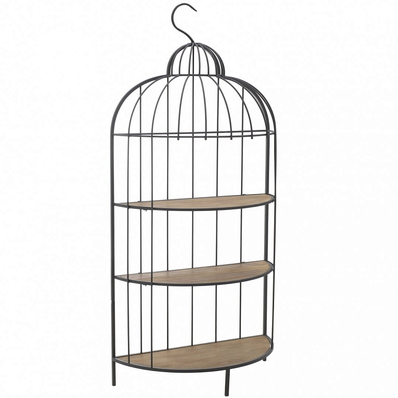 Стеллаж Cage Rack Big Черный Бежевый Стеллаж Cage Rack Big Черный Бежевый в Барнауле | Loft Concept