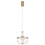 Подвесной светильник с плафоном из акрила и металлическим основанием Blanton 23 варинант исполнения - 4 | Loft Concept в Барнауле