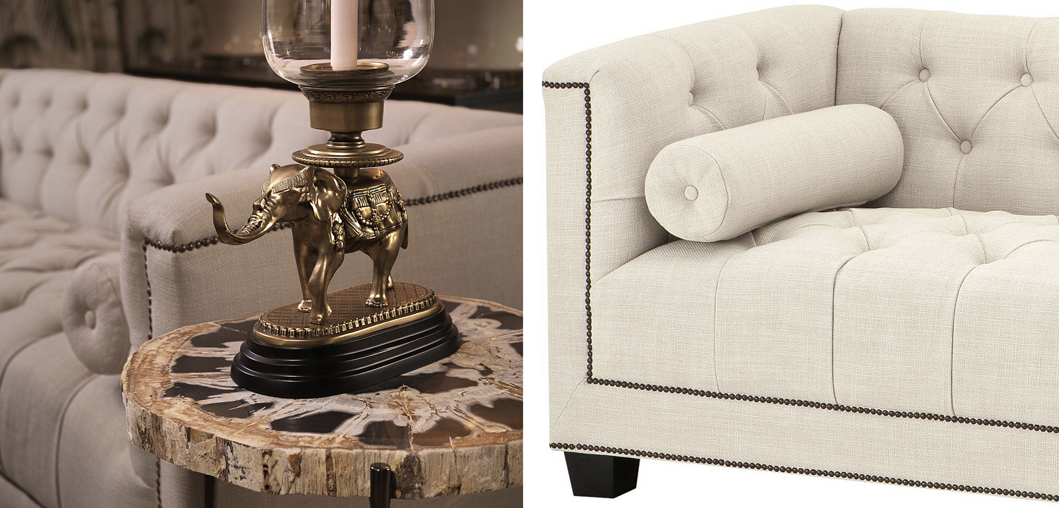 Диван Eichholtz Sofa Paolo Panama natural Диван Eichholtz Sofa Paolo Panama natural - Loft-Concept в Барнауле