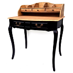 Стол-бюро из массива березы с 5-ю ящиками в стиле прованс Vintage варинант исполнения - 3 | Loft Concept в Барнауле