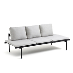 Диван-шезлонг черный Annet варинант исполнения - 2 | Loft Concept в Барнауле