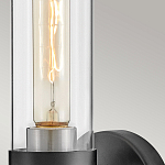 Бра для ванных комнат с прозрачным стеклянным плафоном в форме цилиндра Hinkley варинант исполнения - 6 | Loft Concept в Барнауле