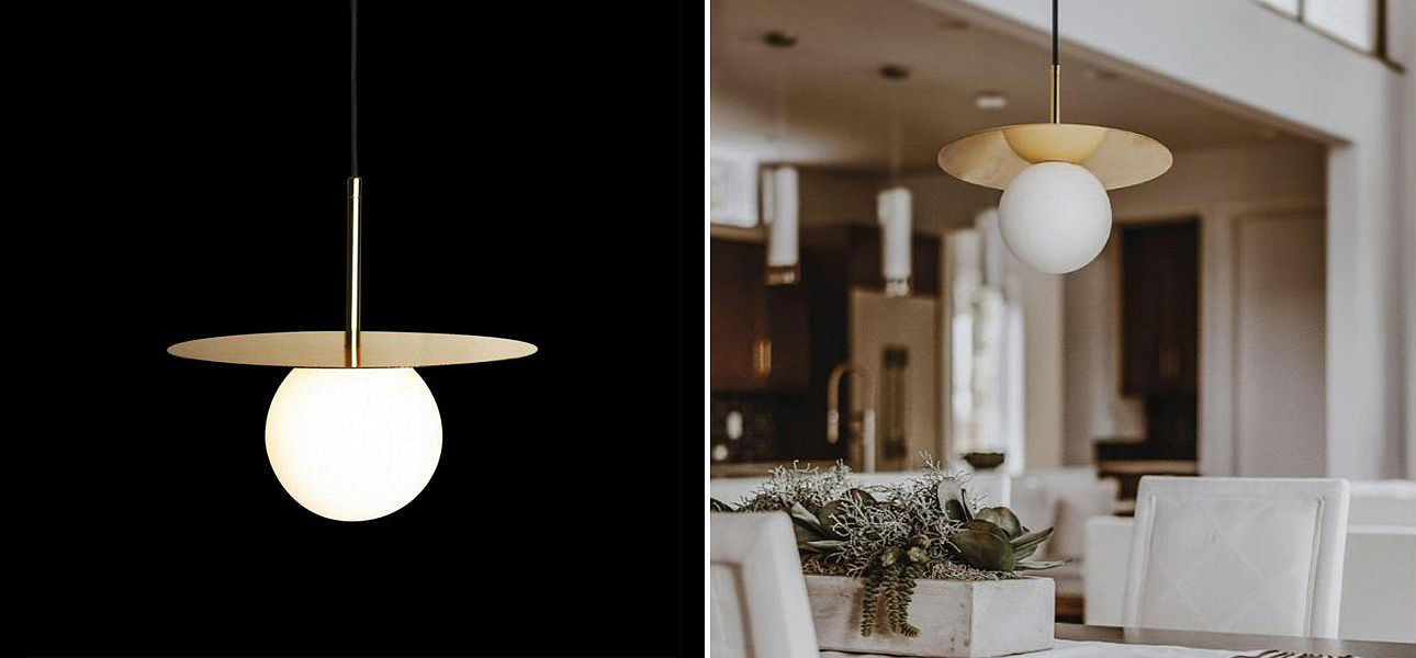 Подвесной светильник MATISSE Gold 25 см Подвесной светильник MATISSE Gold 25 см - Loft-Concept в Барнауле