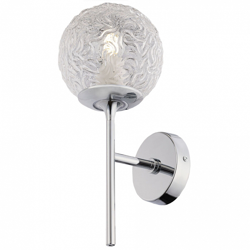 Бра Soranzo Glass Balls Sconces Chromium Хром Прозрачный Бра Soranzo Glass Balls Sconces Chromium Хром Прозрачный в Барнауле | Loft Concept