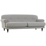 Трехместный диван Garner Grey Ornament Sofa варинант исполнения - 2 | Loft Concept в Барнауле