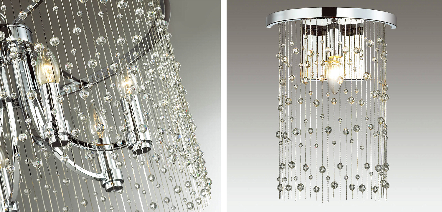 Бра Hailstorm Rain Wall lamp chrome Бра Hailstorm Rain Wall lamp chrome - Loft-Concept в Барнауле