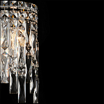 Бра с хрустальными подвесками прозрачного цвета Хром Ludivine Lighting варинант исполнения - 3 | Loft Concept в Барнауле