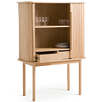 Буфет с двумя раздвижными дверцами Toinette Wooden Light Cupboard варинант исполнения - 3 | Loft Concept в Барнауле