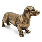 Статуэтка такса с реалистичными деталями и гладкой поверхностью Dachshund Style варинант исполнения - 2 | Loft Concept в Барнауле