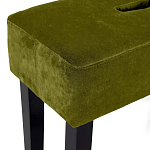 Мягкий  пуф на черных ножках Winton Pouf варинант исполнения - 4 | Loft Concept в Барнауле