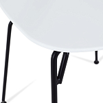 Стул на металлических ножках Travis Chair White варинант исполнения - 6 | Loft Concept в Барнауле