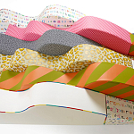 Дизайнерский модульный диван волнистой формы с цветным принтом Poltronova Superonda Sofa варинант исполнения - 25 | Loft Concept в Барнауле