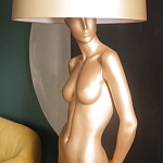 Лампа MANNEQUIN LAMP с абажуром женственность в деталях варинант исполнения - 9 | Loft Concept в Барнауле