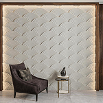 Гипсовая 3D Панель Aura варинант исполнения - 1 | Loft Concept в Барнауле