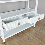 Стеллаж с двумя ящиками Elsa Dreams White варинант исполнения - 3 | Loft Concept в Барнауле