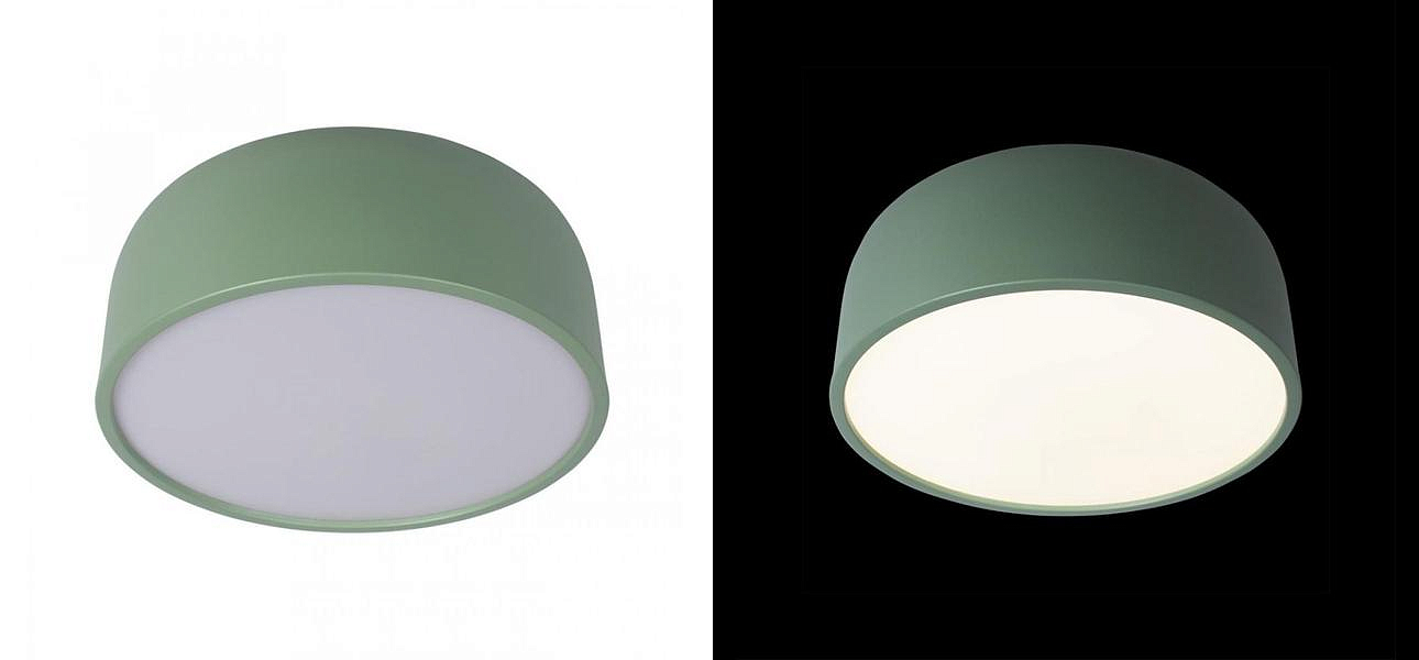 Светильник потолочный круглый Color cup Green Светильник потолочный круглый Color cup Green - Loft-Concept в Барнауле