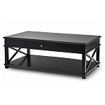 Широкий кофейный столик с ящиком Monsignor варинант исполнения - 3 | Loft Concept в Барнауле