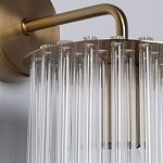 Бра с круглым основанием и длинными прозрачныи стеклянными трубками Nembus варинант исполнения - 5 | Loft Concept в Барнауле