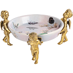 Блюдо фарфоровое Трио ангелов Joy варинант исполнения - 1 | Loft Concept в Барнауле