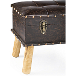 Пуф Leather Chest варинант исполнения - 3 | Loft Concept в Барнауле