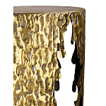 Столик дизайнерский Copper streaks варинант исполнения - 2 | Loft Concept в Барнауле