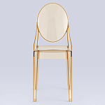 Прозрачный стул с янтарным оттенком LOUIS GHOST CHAIR варинант исполнения - 3 | Loft Concept в Барнауле