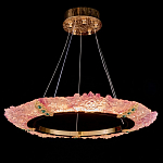 Люстра в форме кольца розовая Warm Pink Light варинант исполнения - 3 | Loft Concept в Барнауле