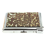 Портсигар с газовой зажигалкой из натурального камня Офит Благородный Stone Cigarettes Cases варинант исполнения - 10 | Loft Concept в Барнауле