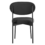 Стул мягкий Alfie Chair черный варинант исполнения - 4 | Loft Concept в Барнауле