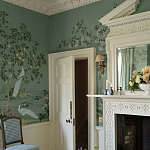 Обои ручная роспись Harpsden blue варинант исполнения - 2 | Loft Concept в Барнауле