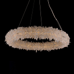 Люстра круглая с натуральным горным хрусталем Crystal Shimmer варинант исполнения - 2 | Loft Concept в Барнауле