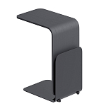 Stolik 90 Журнальный столик из шпона ясеня с чёрной эмалью варинант исполнения - 3 | Loft Concept в Барнауле