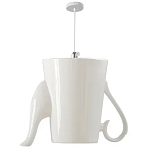 Подвесные светильники в виде белой посуды Flower Reversal варинант исполнения - 7 | Loft Concept в Барнауле