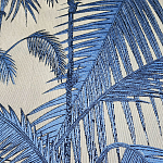 Мебельная ткань Вышивка синий принт 280 см T2-136 варинант исполнения - 2 | Loft Concept в Барнауле